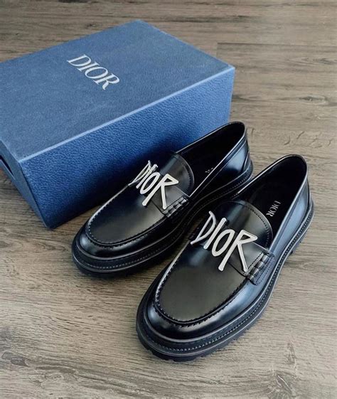 dior men loafers|dior stussy loafers.